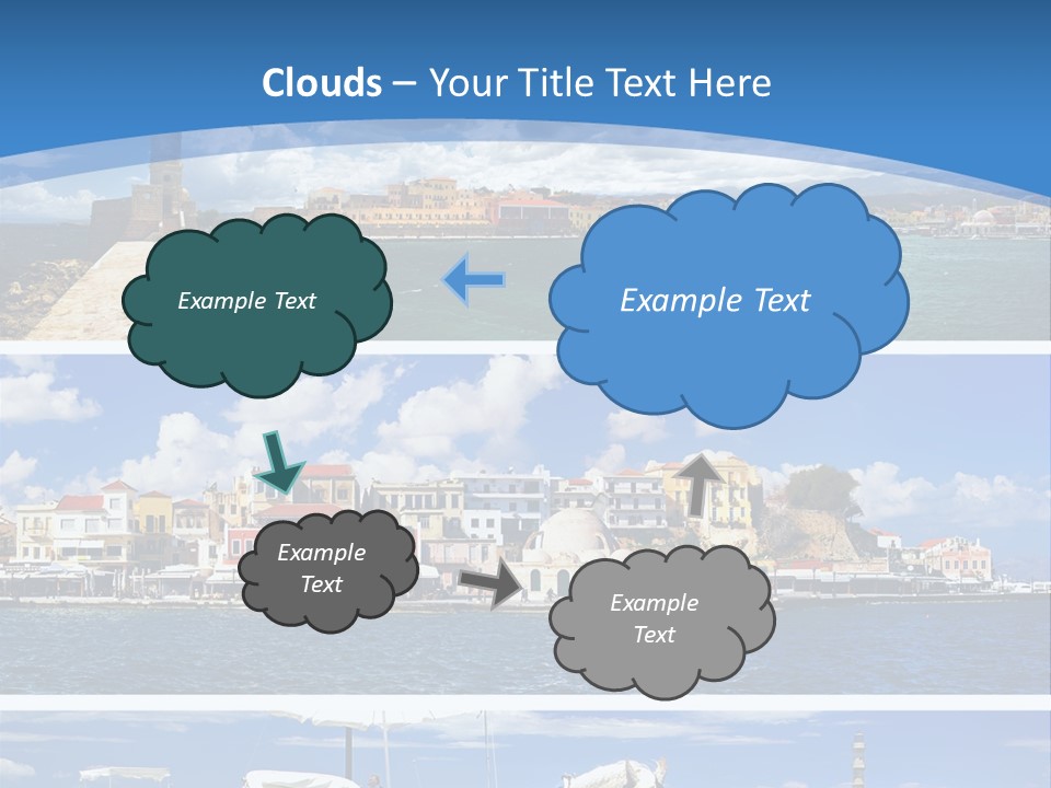 Travel Blue Bay PowerPoint Template