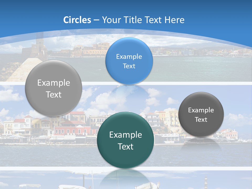 Travel Blue Bay PowerPoint Template