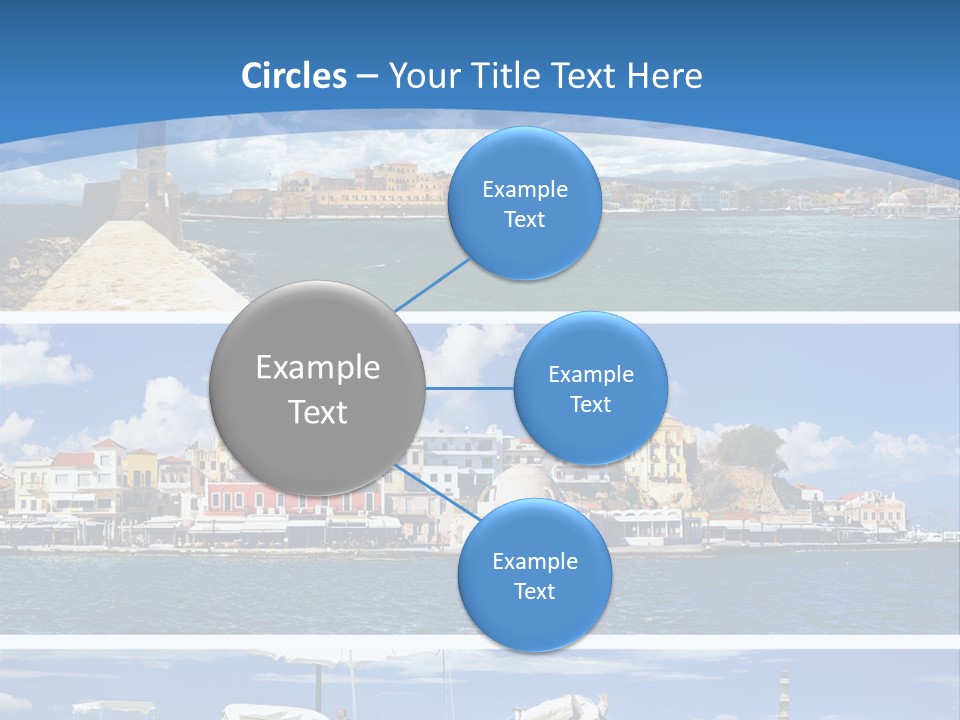 Travel Blue Bay PowerPoint Template