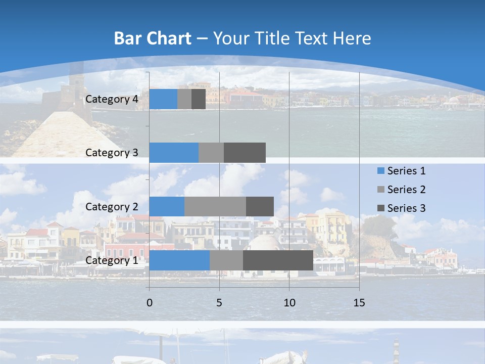 Travel Blue Bay PowerPoint Template