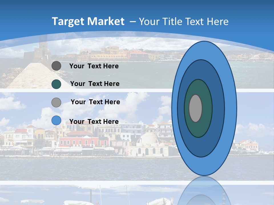 Travel Blue Bay PowerPoint Template