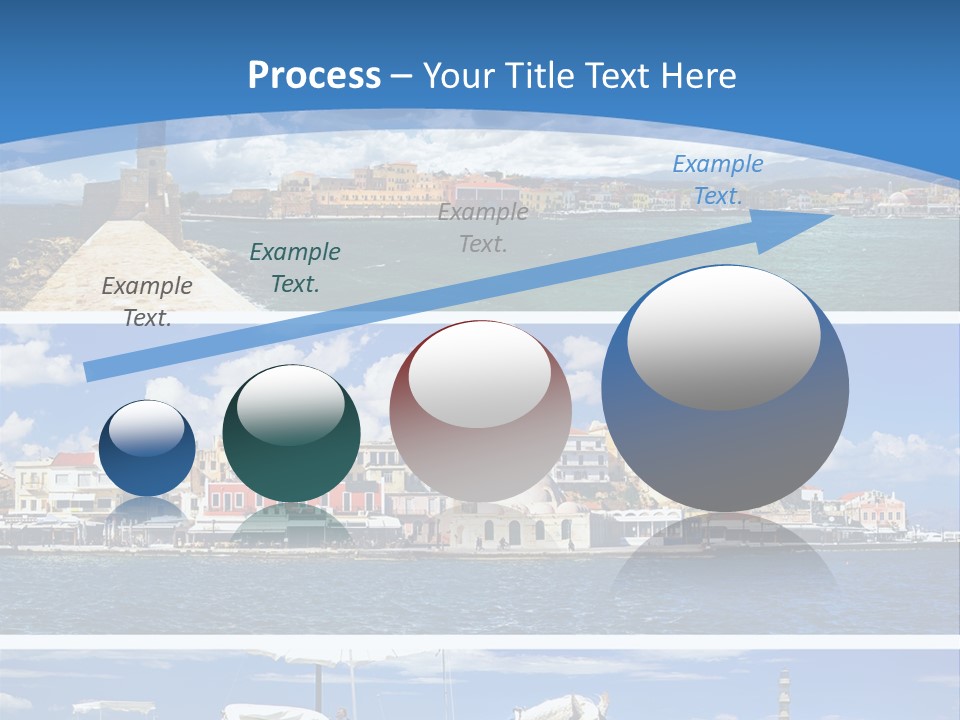 Travel Blue Bay PowerPoint Template