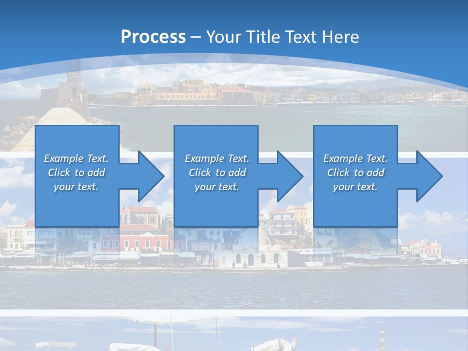 Travel Blue Bay PowerPoint Template