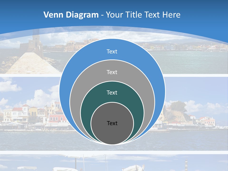 Travel Blue Bay PowerPoint Template