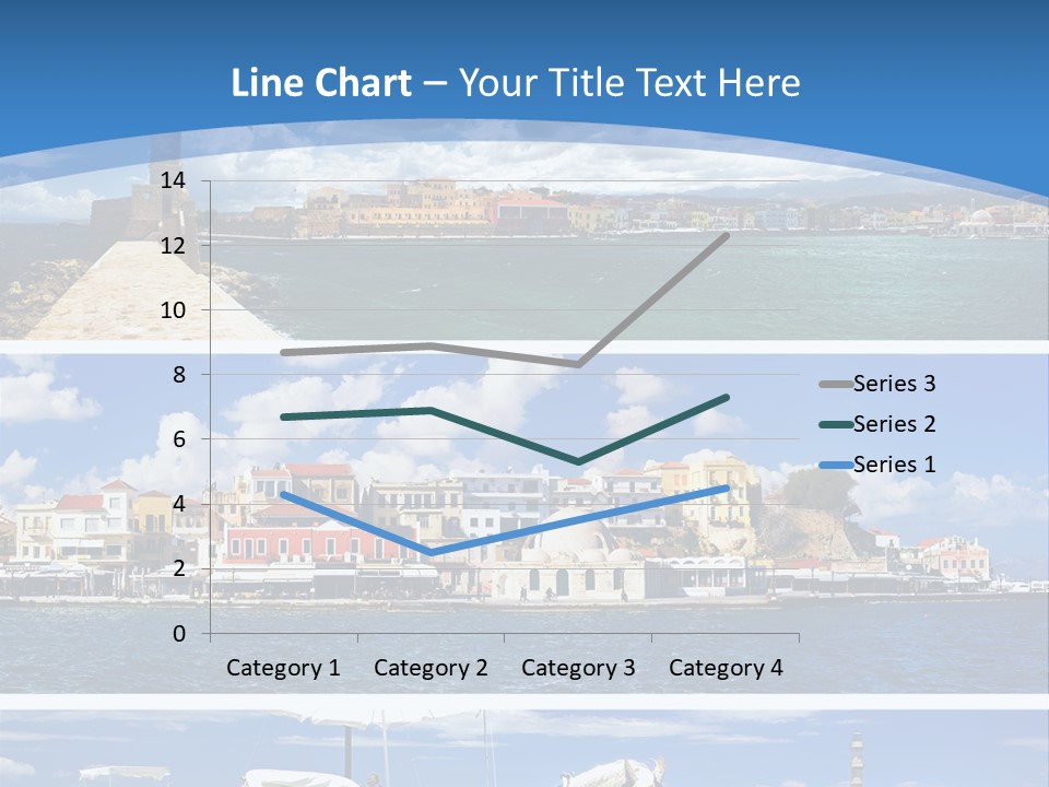 Travel Blue Bay PowerPoint Template
