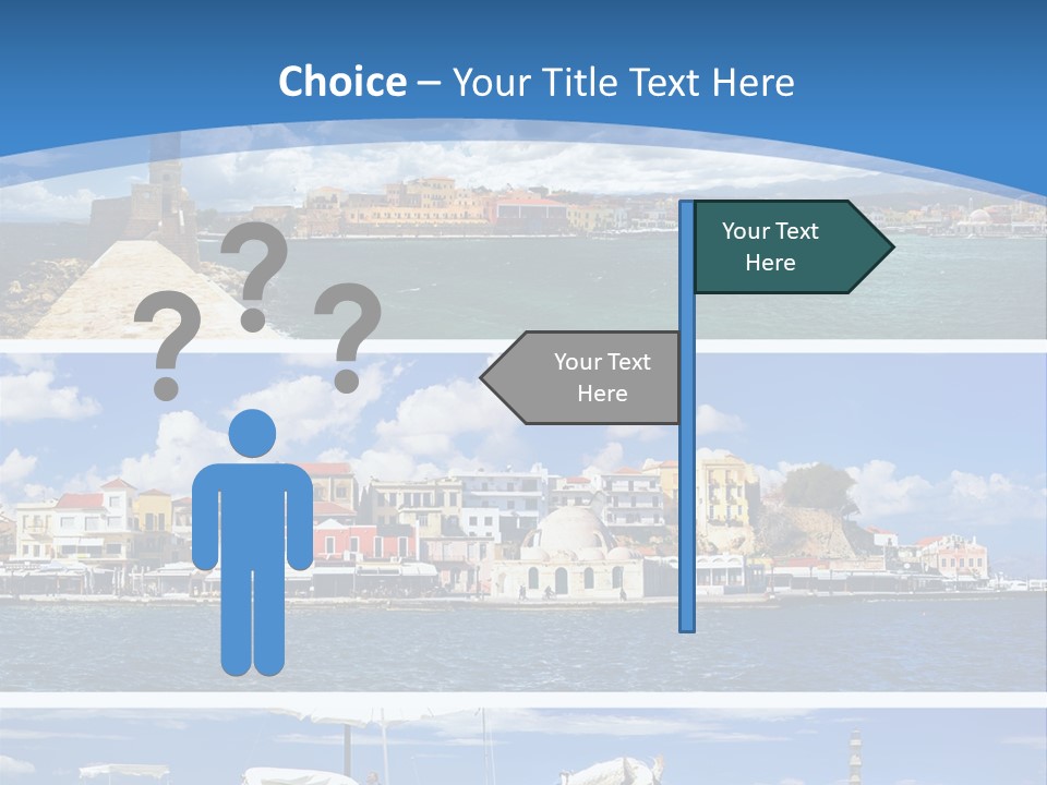 Travel Blue Bay PowerPoint Template