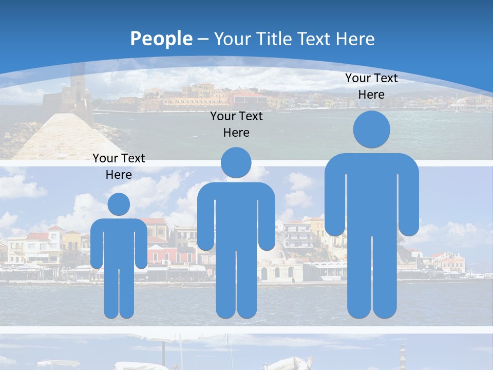 Travel Blue Bay PowerPoint Template