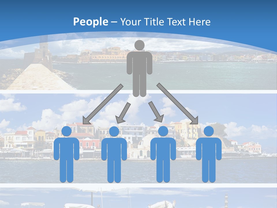Travel Blue Bay PowerPoint Template