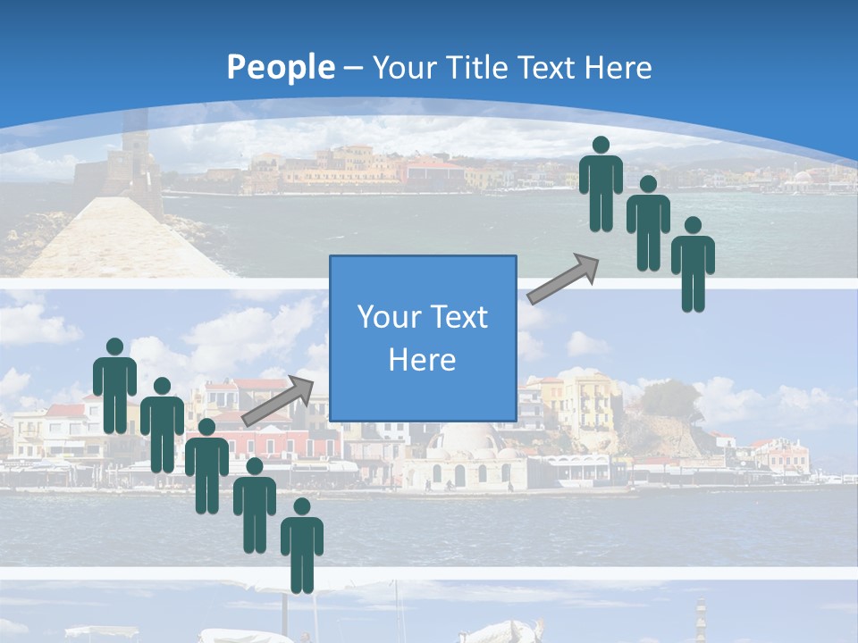 Travel Blue Bay PowerPoint Template