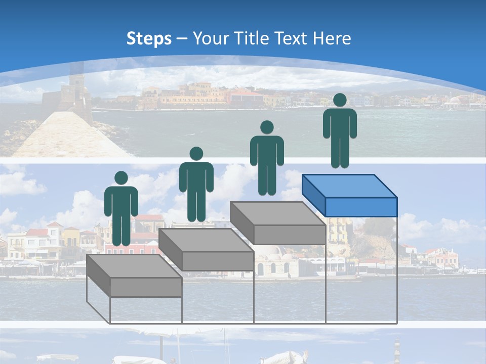Travel Blue Bay PowerPoint Template