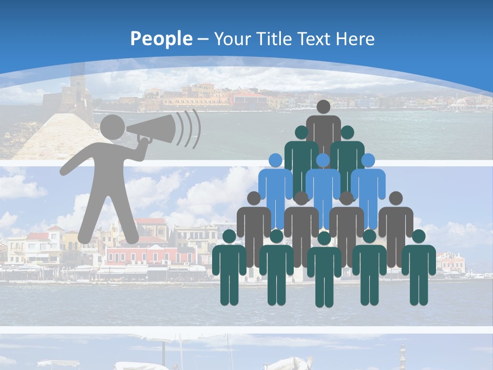 Travel Blue Bay PowerPoint Template