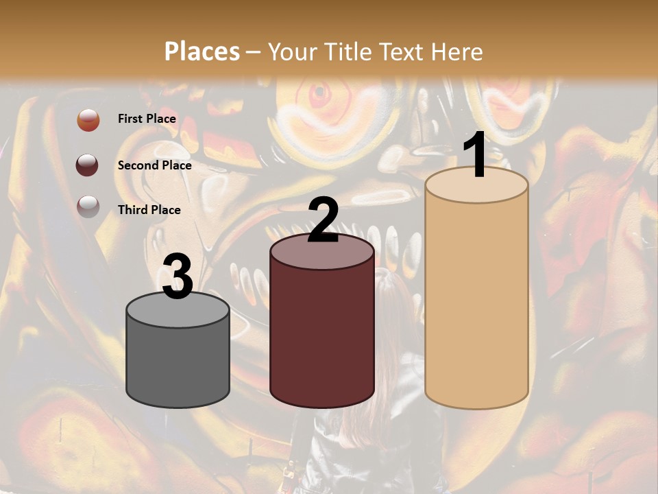 Art Female Painting PowerPoint Template