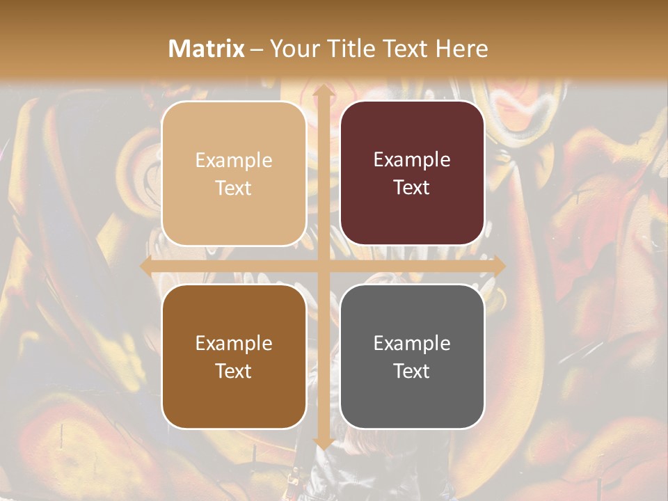 Art Female Painting PowerPoint Template