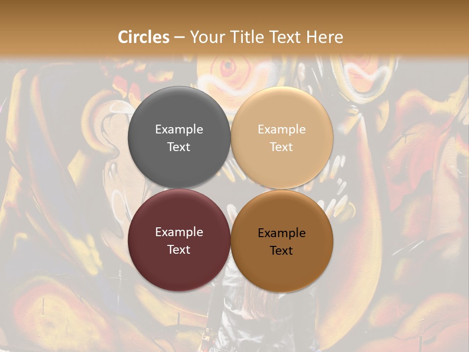 Art Female Painting PowerPoint Template