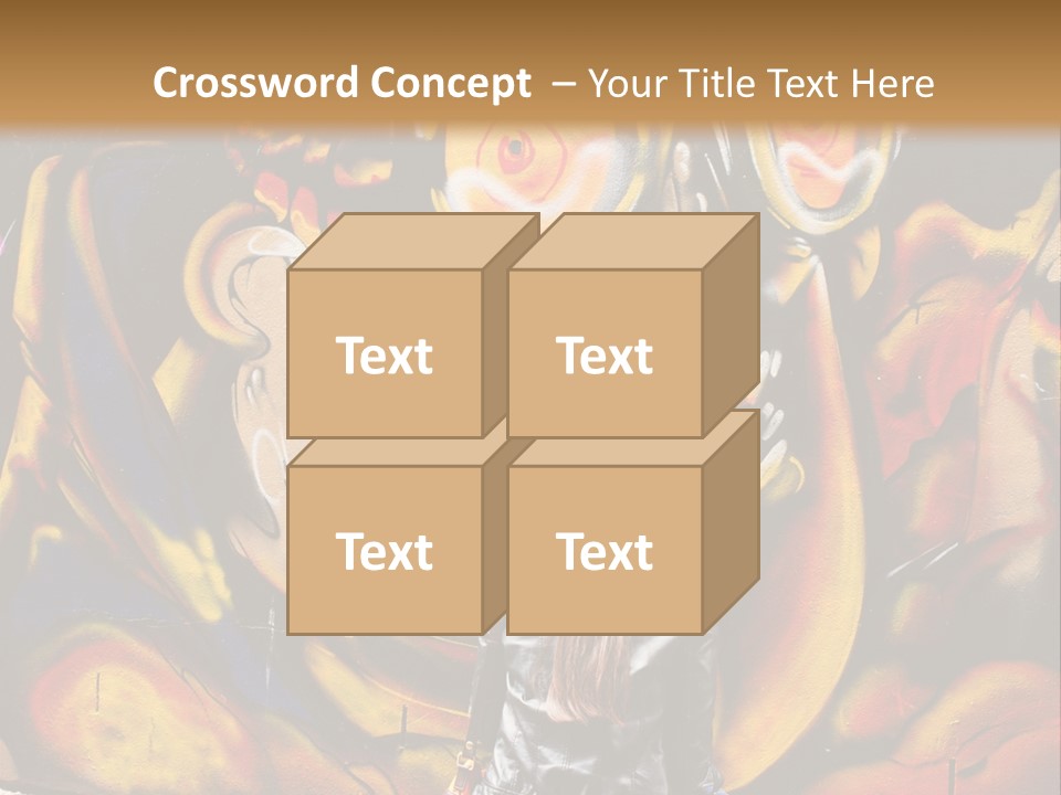 Art Female Painting PowerPoint Template