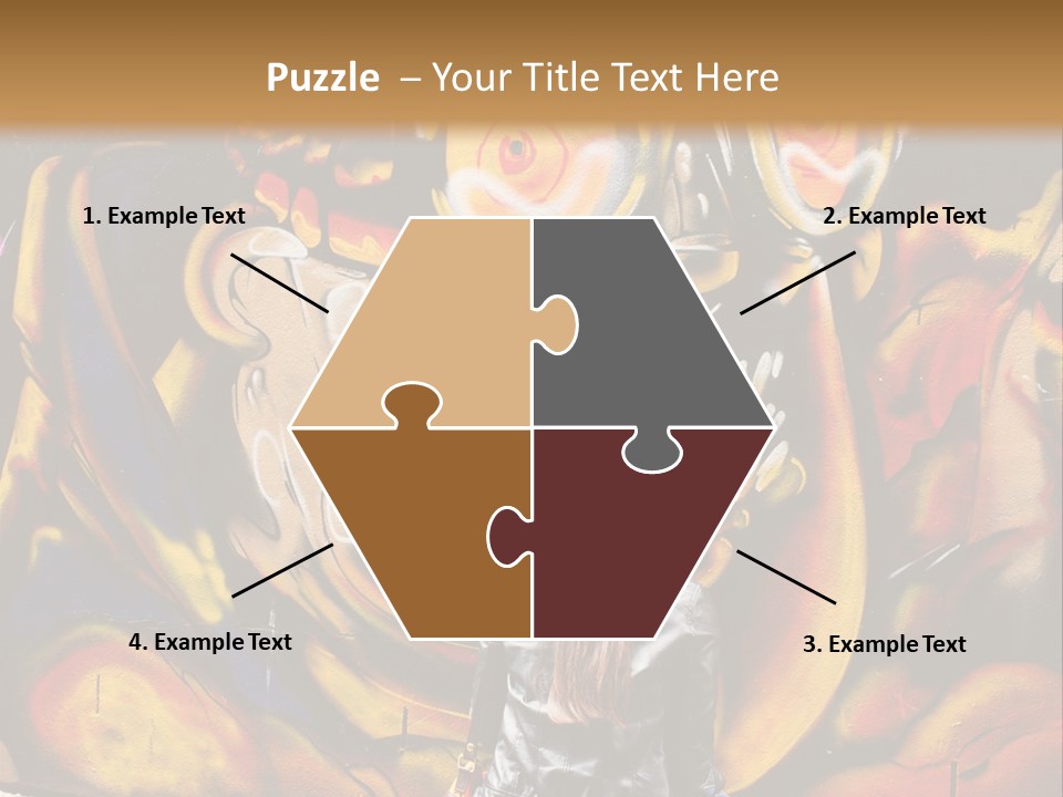 Art Female Painting PowerPoint Template