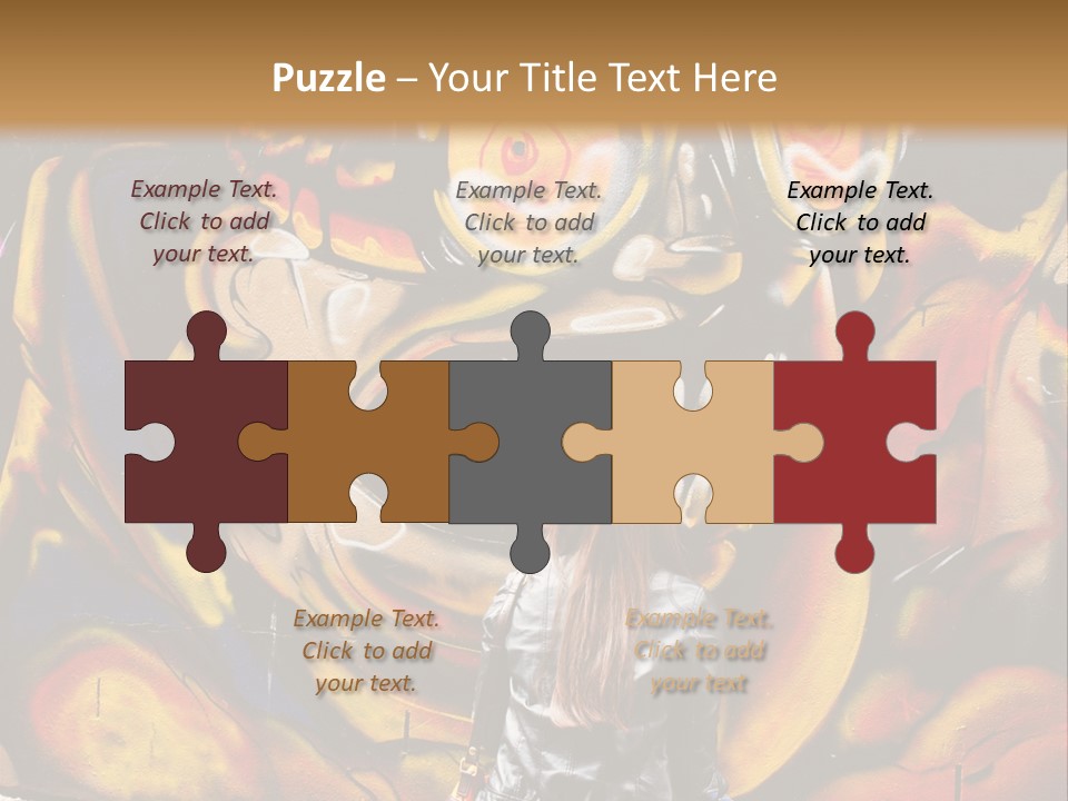 Art Female Painting PowerPoint Template