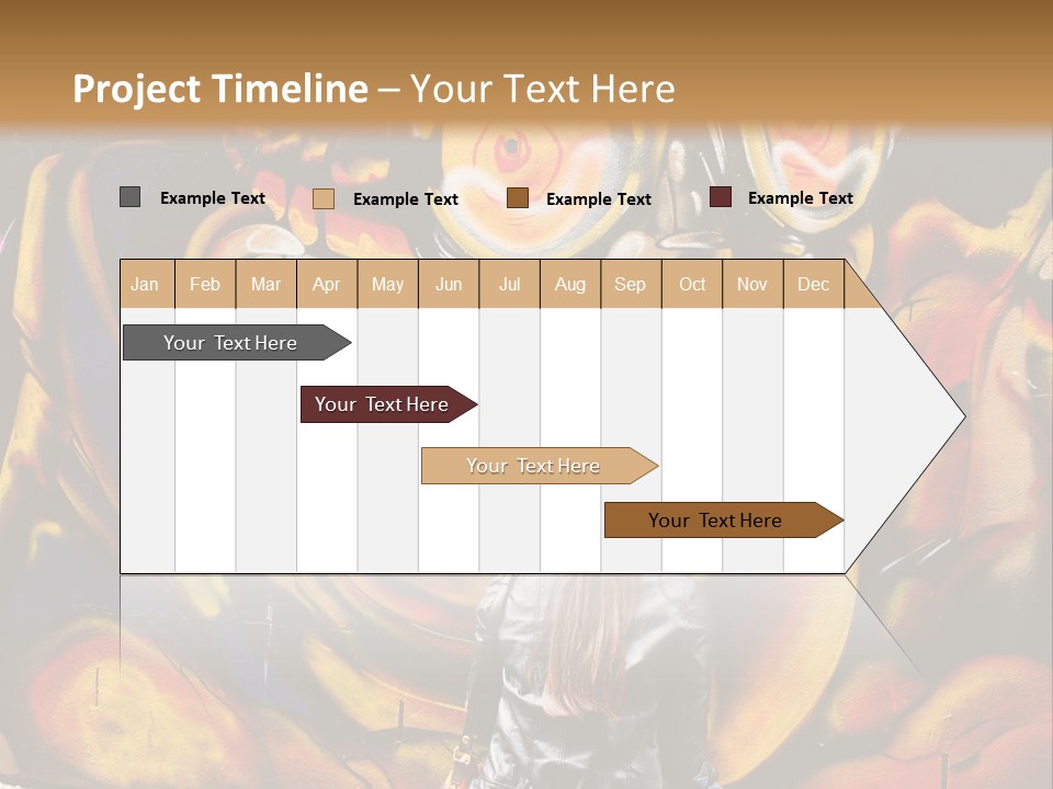 Art Female Painting PowerPoint Template