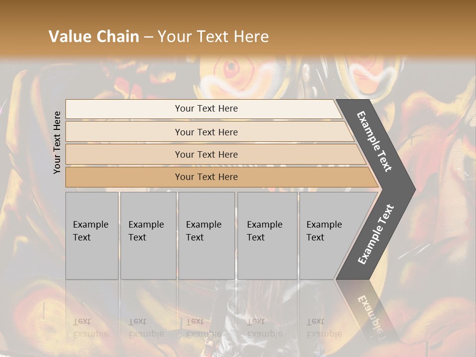 Art Female Painting PowerPoint Template