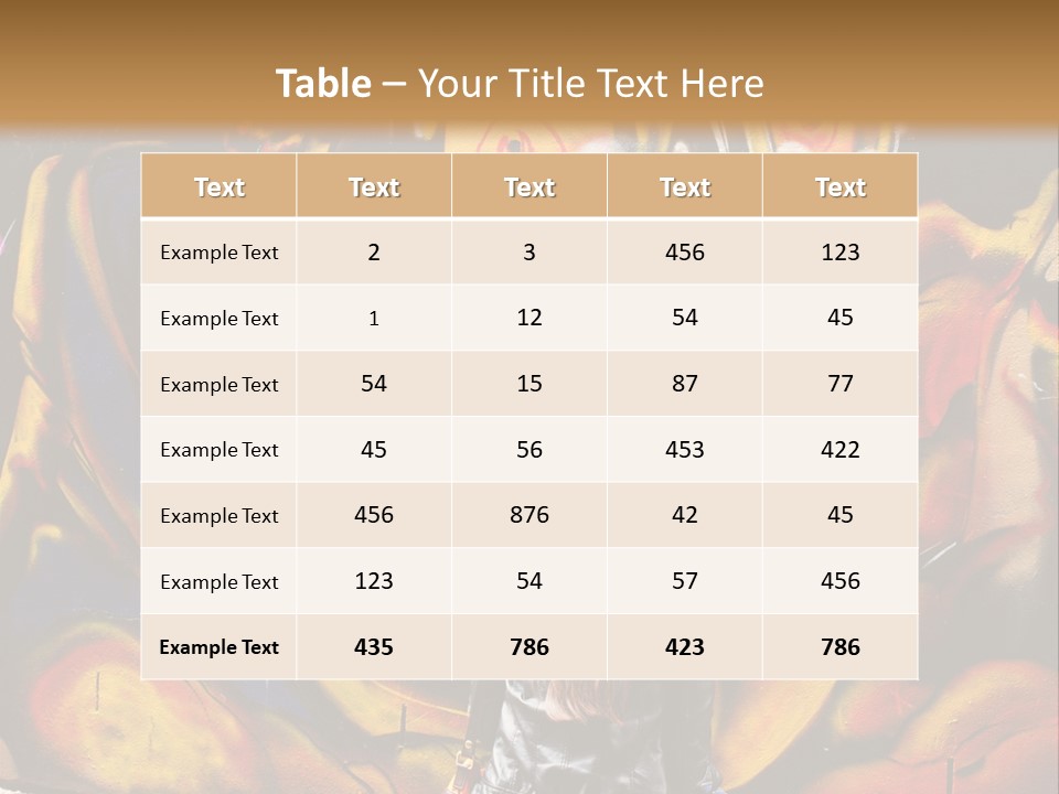 Art Female Painting PowerPoint Template