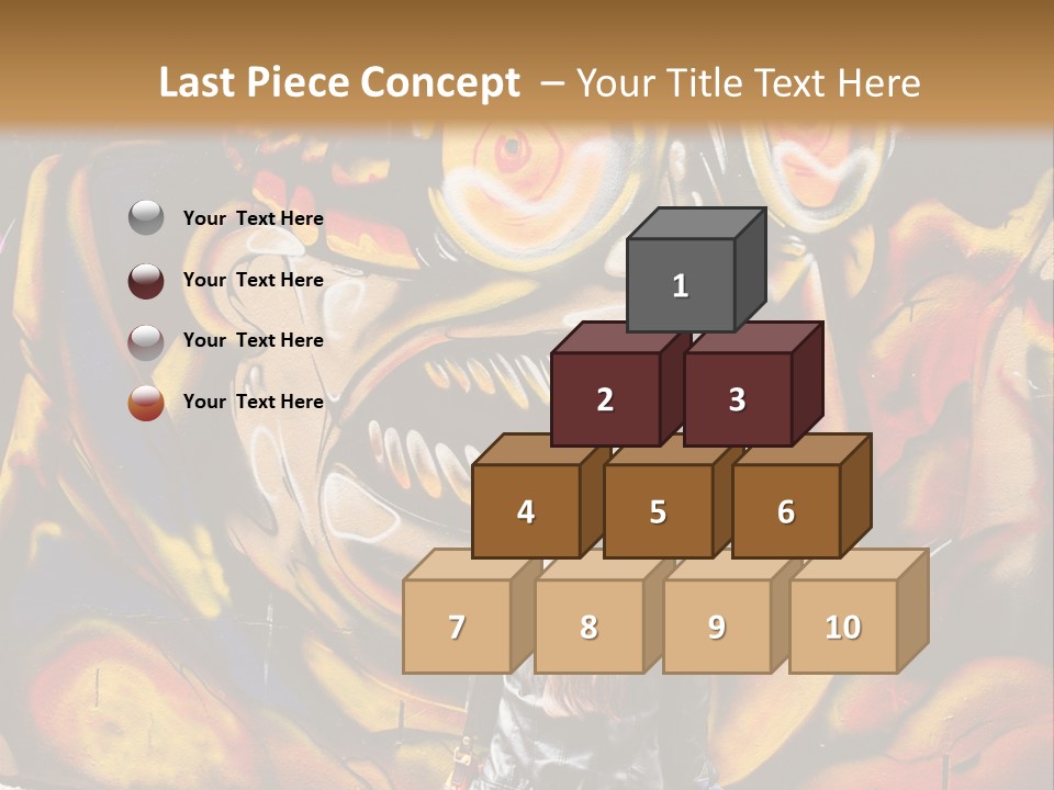 Art Female Painting PowerPoint Template