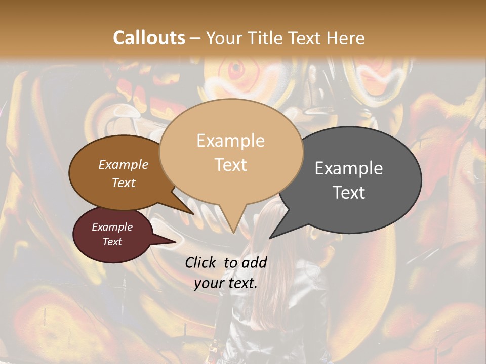 Art Female Painting PowerPoint Template