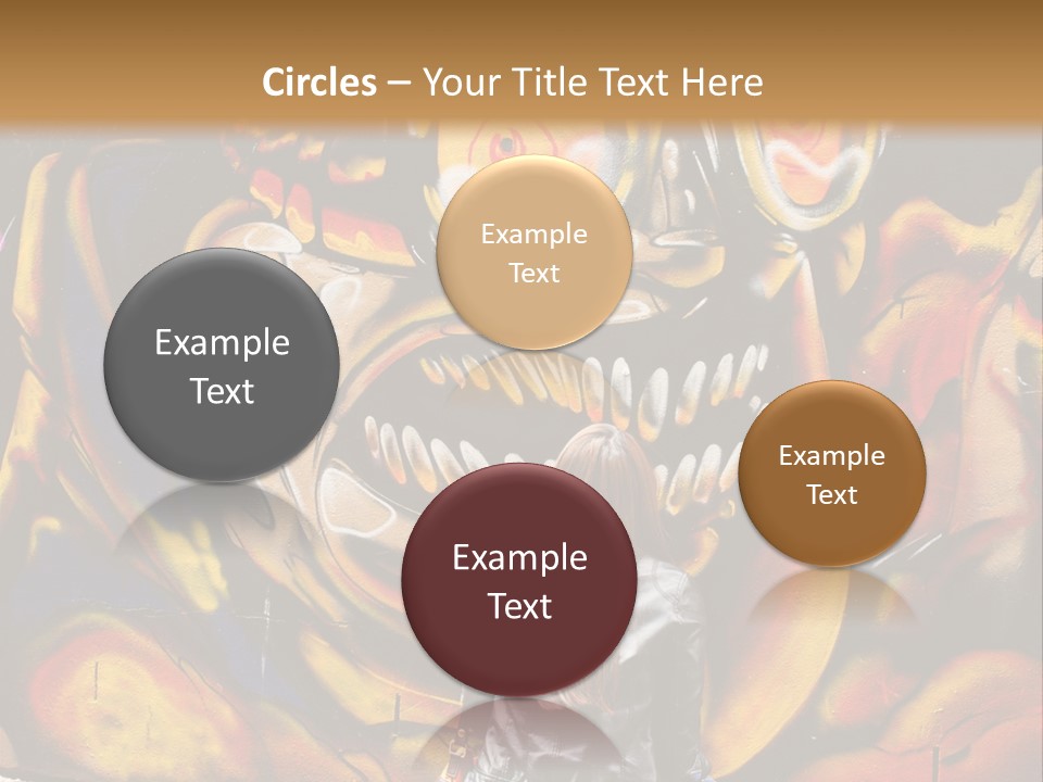 Art Female Painting PowerPoint Template