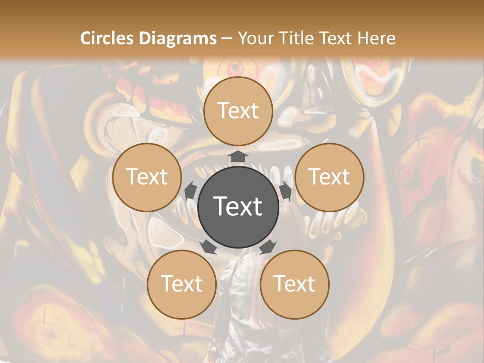 Art Female Painting PowerPoint Template