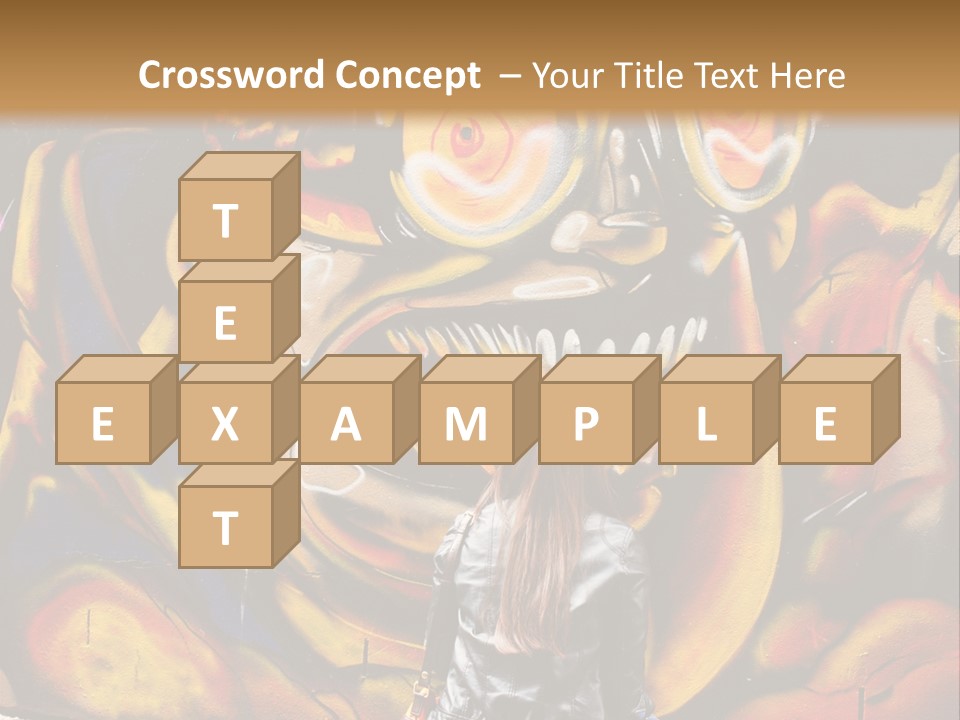 Art Female Painting PowerPoint Template