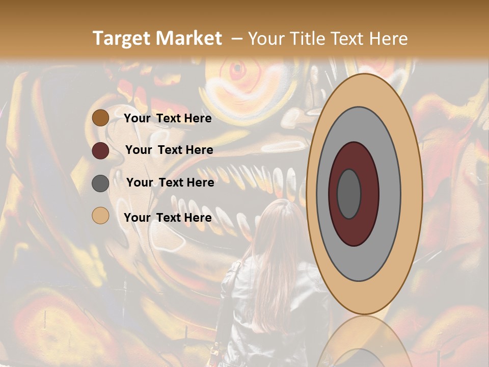 Art Female Painting PowerPoint Template