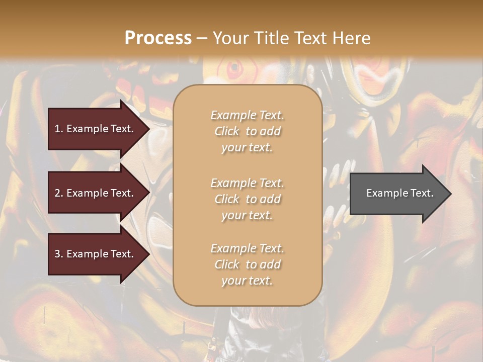 Art Female Painting PowerPoint Template