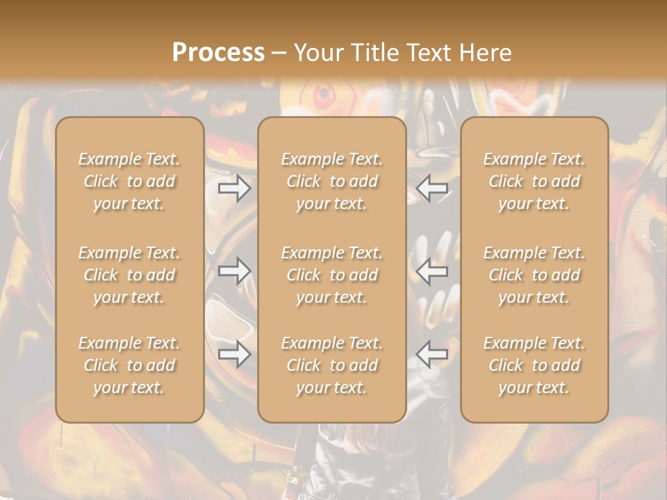 Art Female Painting PowerPoint Template