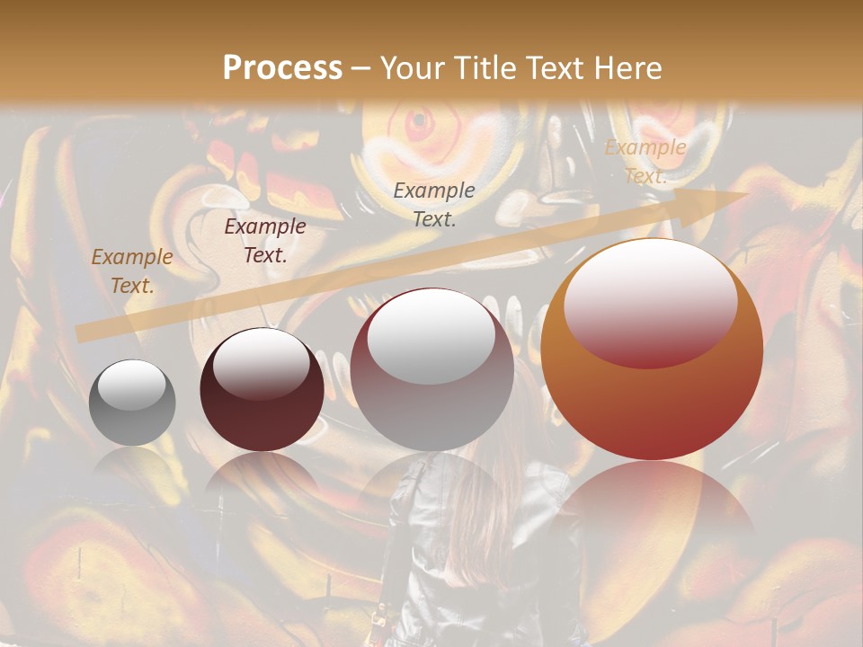 Art Female Painting PowerPoint Template