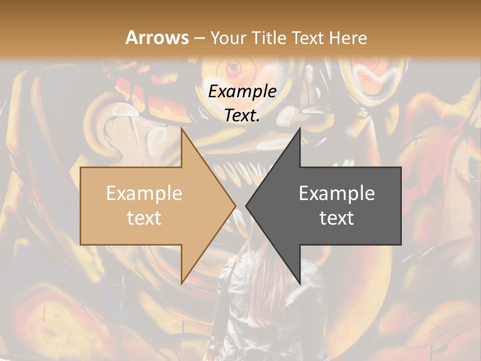 Art Female Painting PowerPoint Template