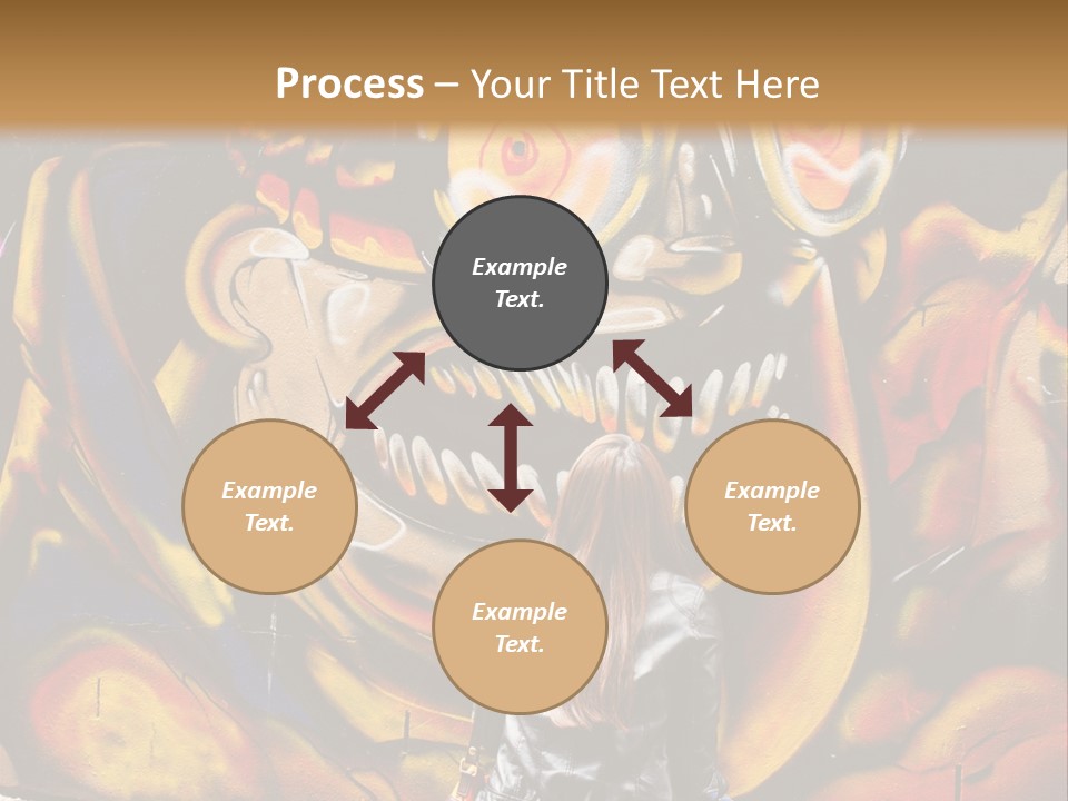 Art Female Painting PowerPoint Template