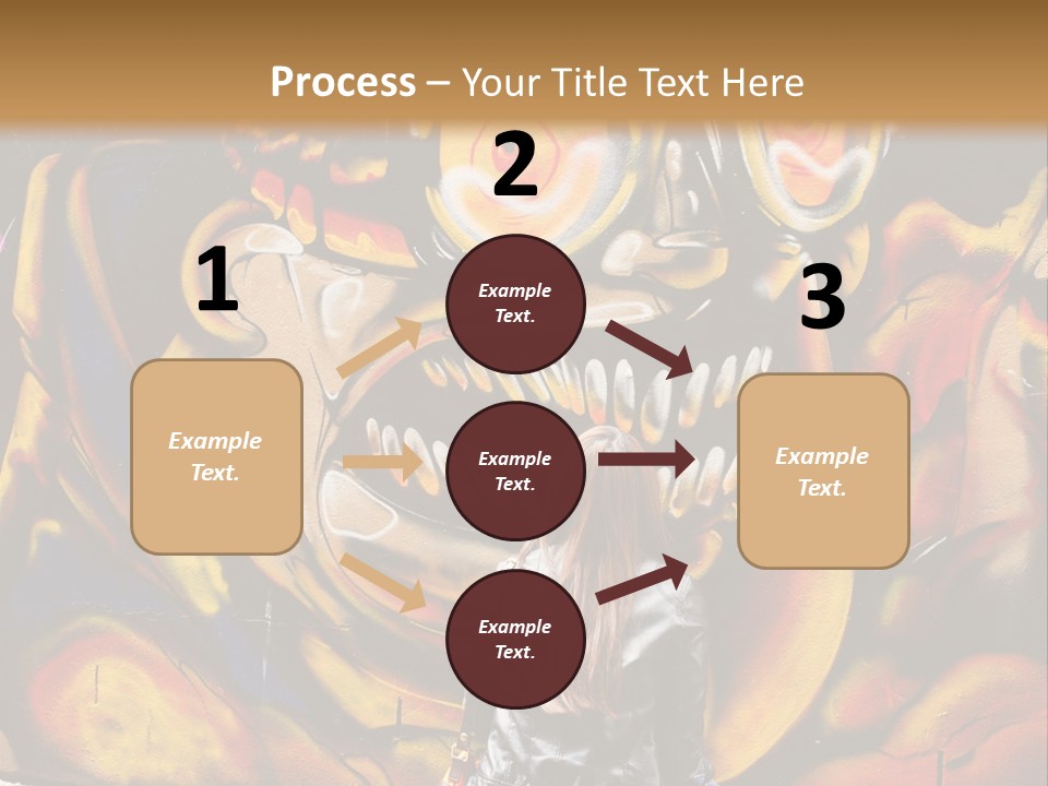 Art Female Painting PowerPoint Template