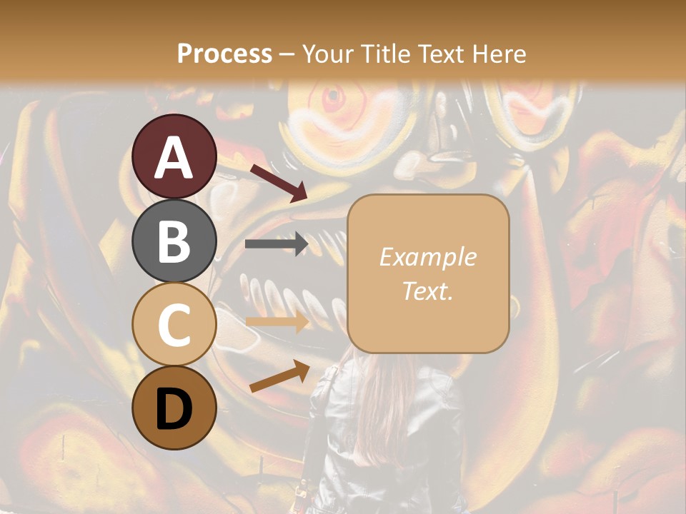 Art Female Painting PowerPoint Template