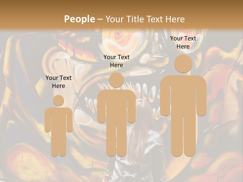 Art Female Painting PowerPoint Template