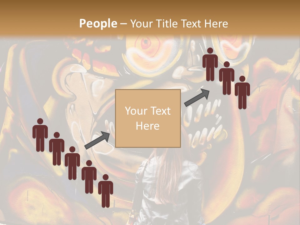 Art Female Painting PowerPoint Template