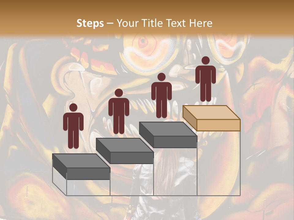 Art Female Painting PowerPoint Template