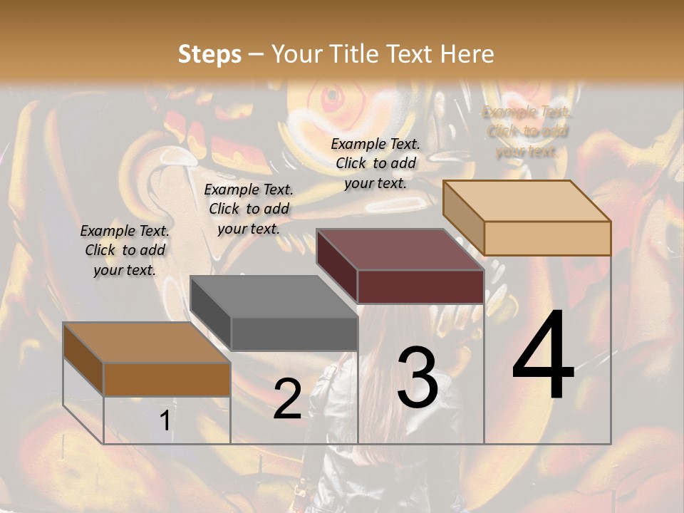 Art Female Painting PowerPoint Template