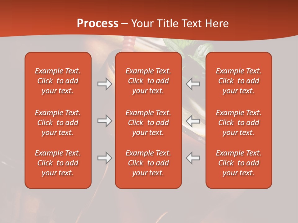 Brandy Table Food PowerPoint Template