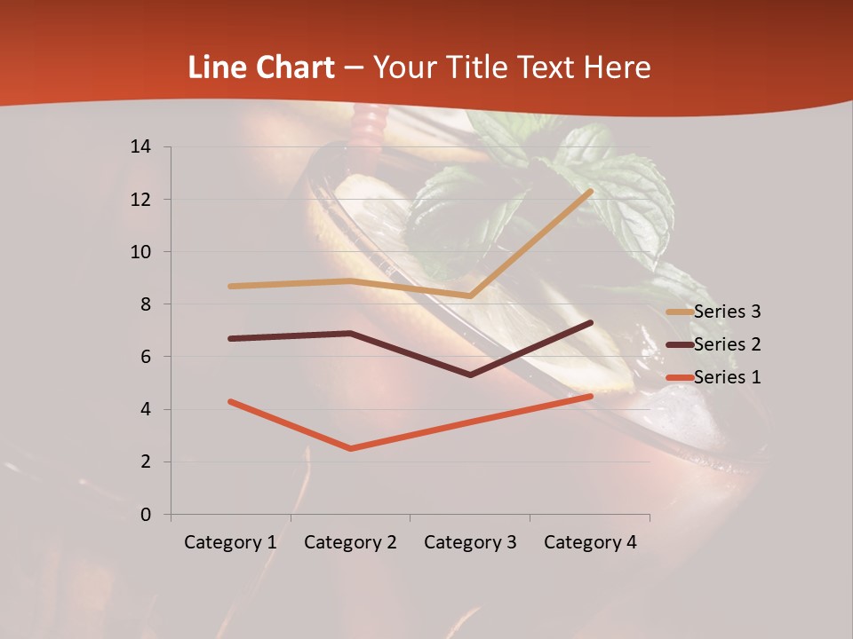 Brandy Table Food PowerPoint Template