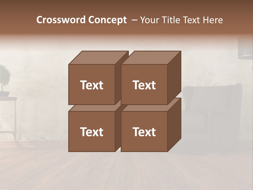 Season Female Snowfall PowerPoint Template