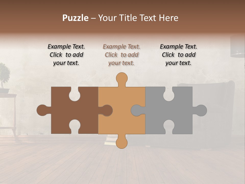 Season Female Snowfall PowerPoint Template