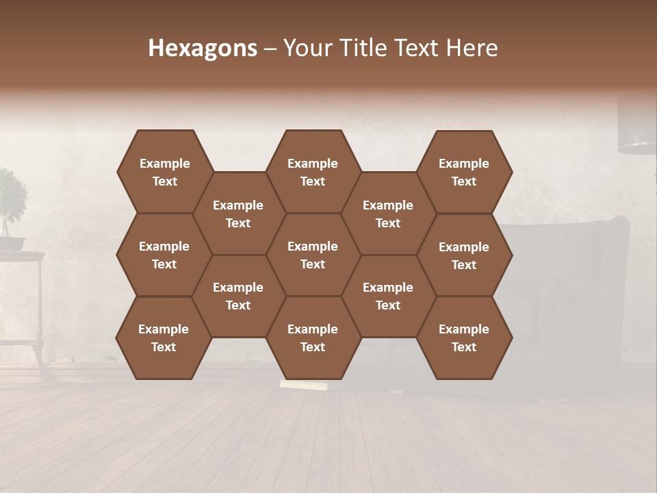 Season Female Snowfall PowerPoint Template