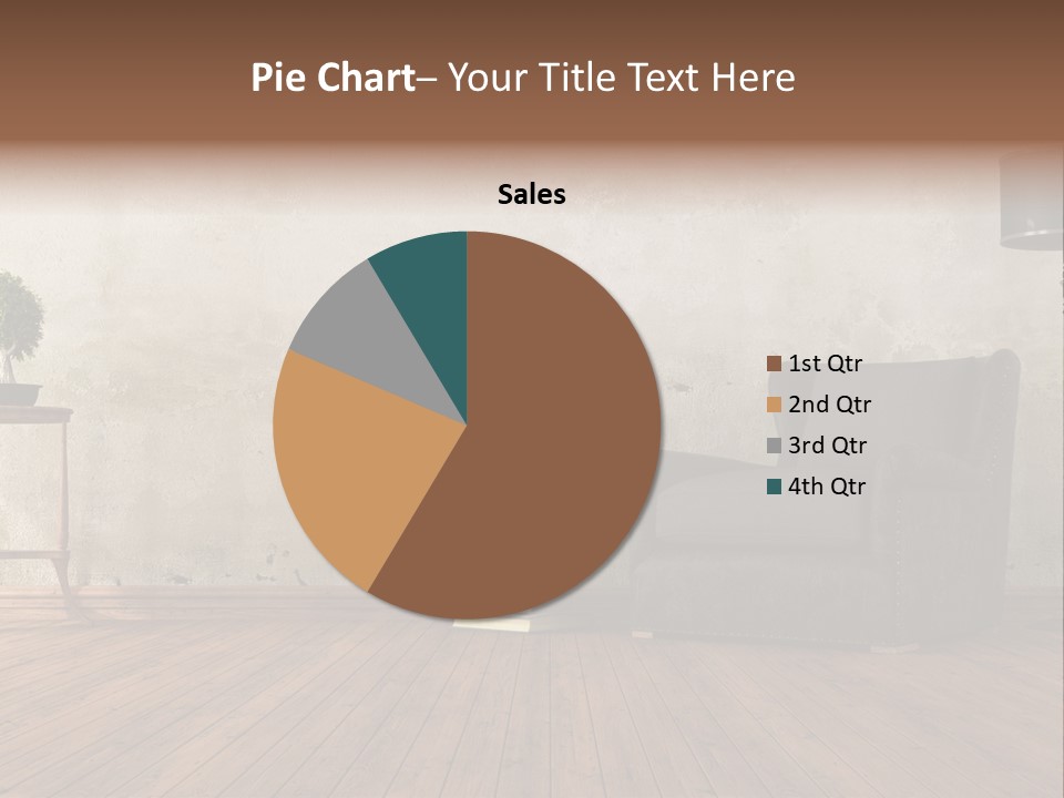 Season Female Snowfall PowerPoint Template