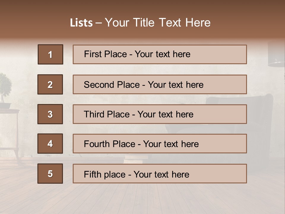 Season Female Snowfall PowerPoint Template