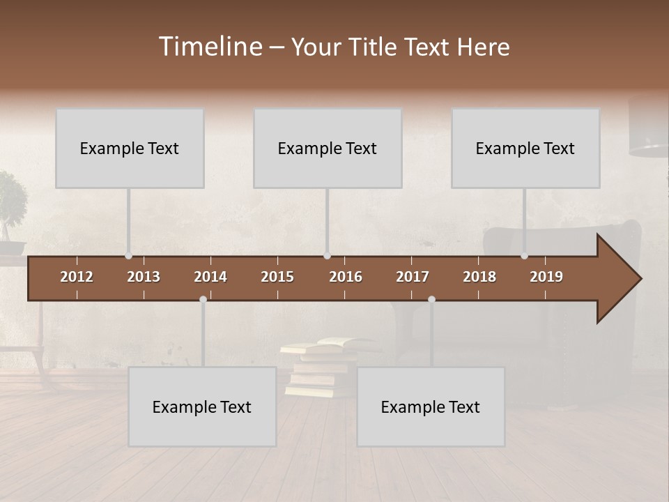 Season Female Snowfall PowerPoint Template