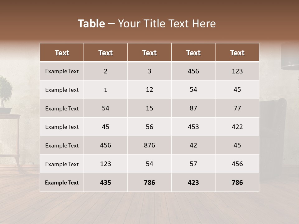 Season Female Snowfall PowerPoint Template